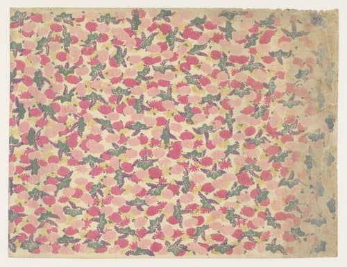 Strooipatroon van bloemen by anonymous