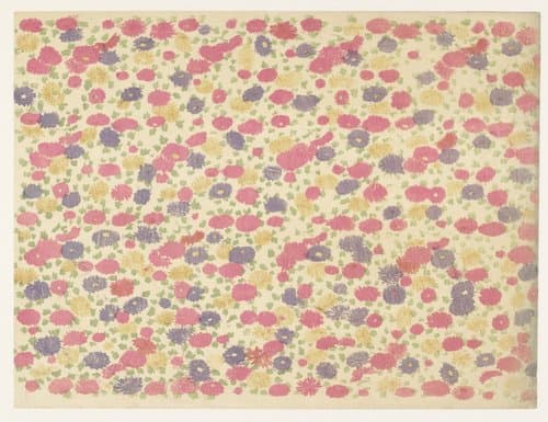 Strooipatroon van bloemen by anonymous