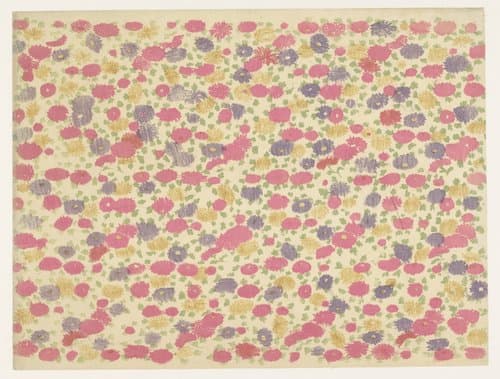 Strooipatroon van bloemen by anonymous