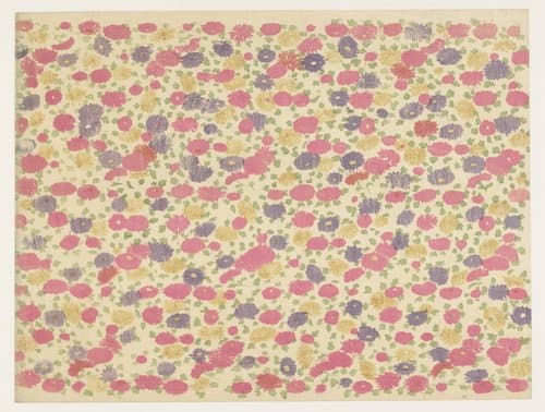 Strooipatroon van bloemen by anonymous