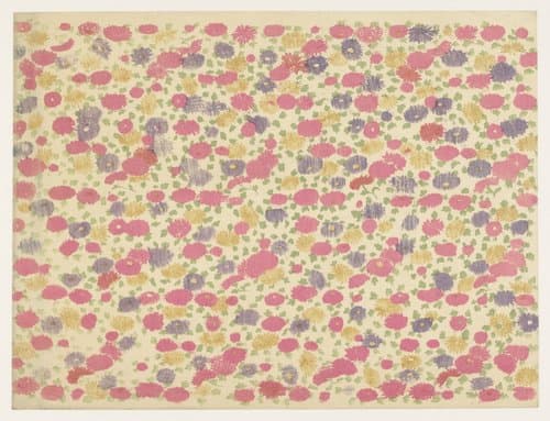 Strooipatroon van bloemen by anonymous