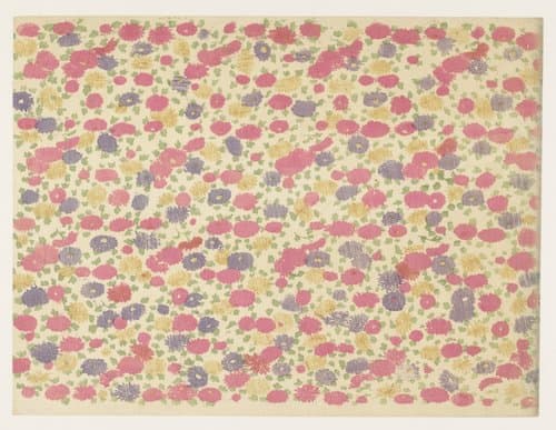Strooipatroon van bloemen by anonymous