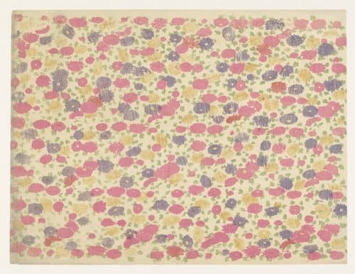 Strooipatroon van bloemen by anonymous