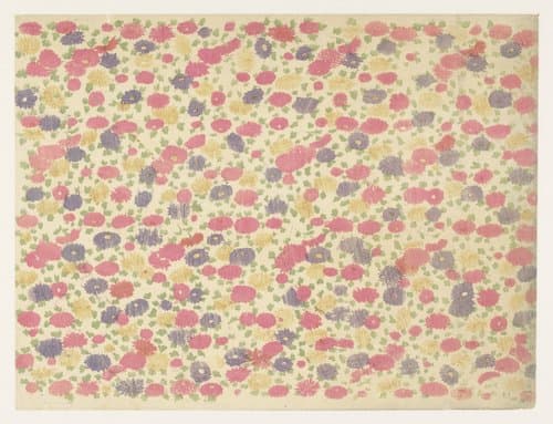 Strooipatroon van bloemen by anonymous