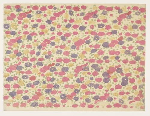 Strooipatroon van bloemen by anonymous