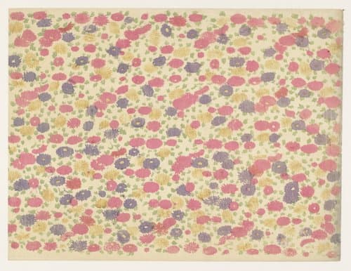 Strooipatroon van bloemen by anonymous