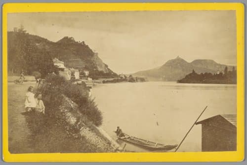 Rolandseck und Drachenfels by Laurentius Herzog