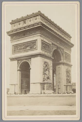 Arc de Triomphe te Parijs by anonymous