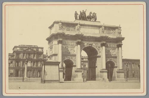 Arc de Triomphe du Carrousel te Parijs by anonymous