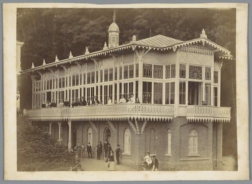 Paviljoen te Kleef by anonymous