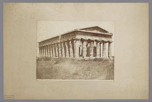 Tempio di Nettuno by Giorgio Sommer