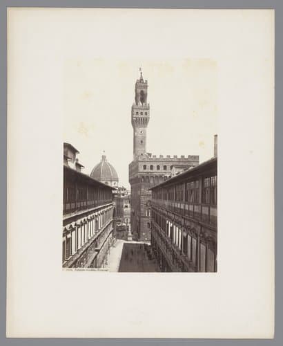 Palazzo vecchio. (Firenze) by Giorgio Sommer
