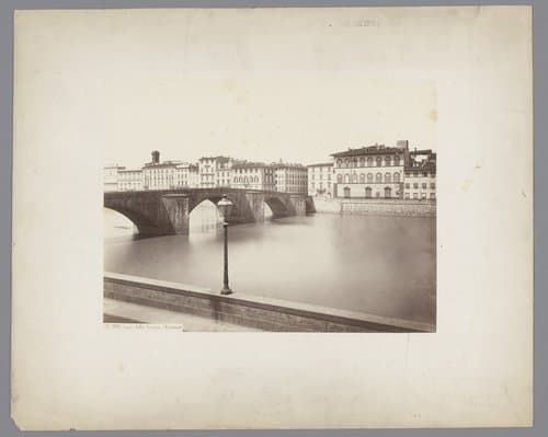 Ponte della Grazia. (Firenze) by Sommer & Behles