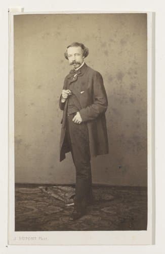 Portret van de schilder Eugène François de Block by Joseph Dupont