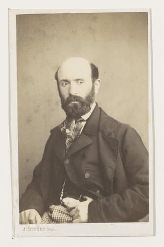 Portret van de schilder Bodin by Joseph Dupont