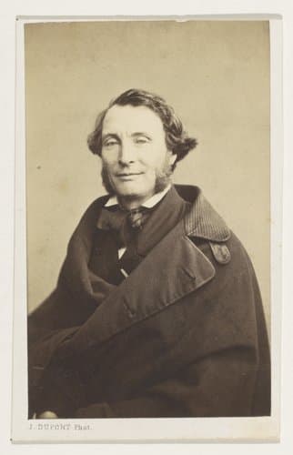 Portret van de beeldhouwer Léonard de Cuyper, halffiguur by Joseph Dupont