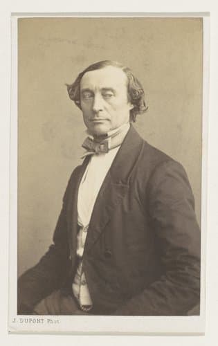 Portret van de beeldhouwer Léonard de Cuyper by Joseph Dupont
