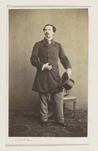 Portret van de schilder Joseph Delin by Joseph Dupont