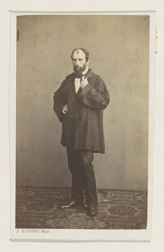Portret van de schilder Édouard Dujardin, ten voeten uit by Joseph Dupont