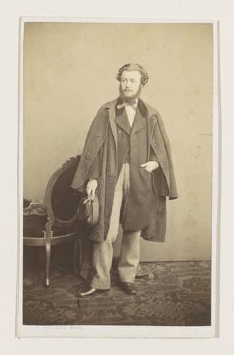 Portret van de schilder Frans Gonz by Joseph Dupont