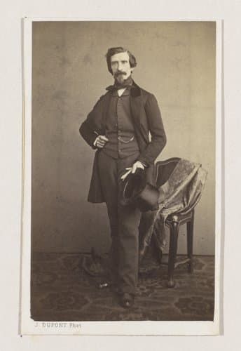 Portret van de schilder Pierre Kremer, ten voeten uit by Joseph Dupont