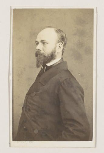 Portret van de schilder Jean Louis Van Kuyck by Joseph Dupont