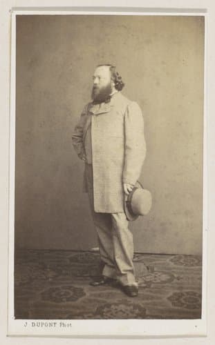 Portret van de schilder Victor Lagye by Joseph Dupont