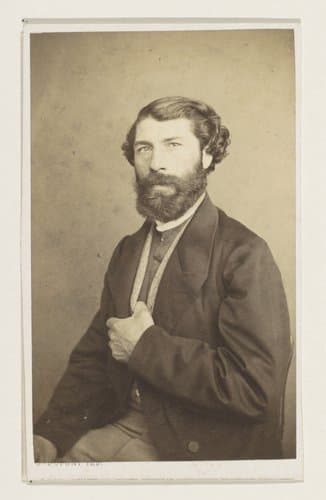 Portret van de architect Looymans by Joseph Dupont