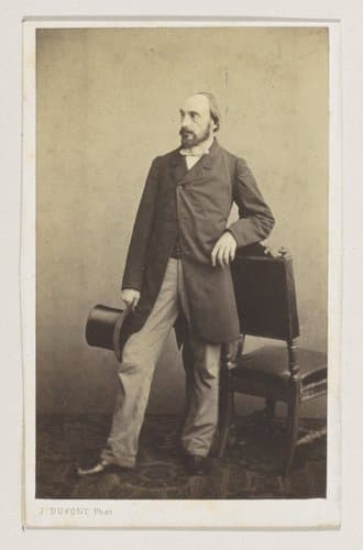 Portret van de graveur Jean Baptiste Pierre Michiels by Joseph Dupont