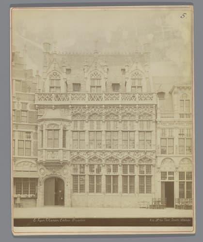 Gebouw op de Wereldtentoonstelling van 1897 in Brussel by AL