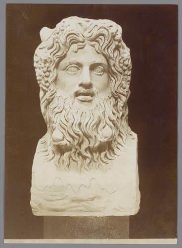 Buste van Oceanus in de Vaticaanse Musea by Anderson (firma)