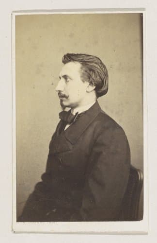 Portret van de graveur Joseph Wildiers, halffiguur