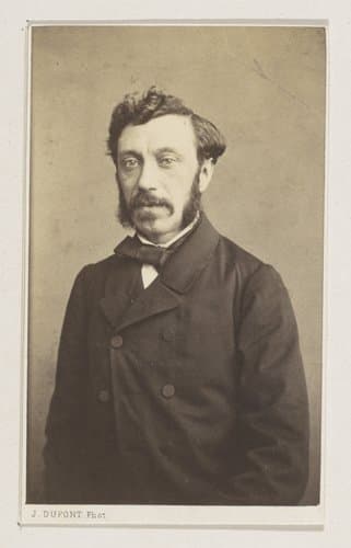 Portret van de schilder Louis de Winter, halffiguur