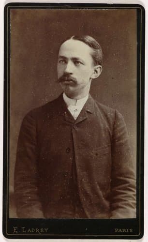 Andries Bonger op jeugdige leeftijd by Ernest Ladrey