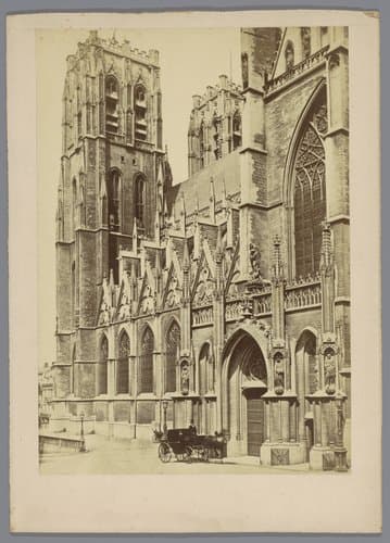 Brussel. Eglise SS Michel et Gadule by anonymous