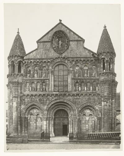 Poitiers Egl. N. Dame La Grande by anonymous