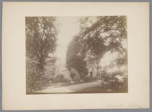 Ruïne bij het kasteel te Gronsveld by anoniem (Monumentenzorg)