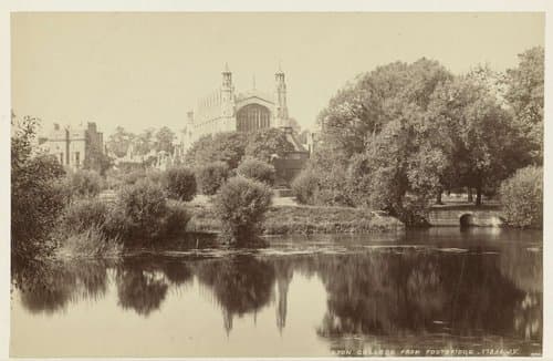 Gezicht op Eton College nabij Windsor, Engeland