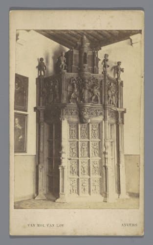 Biechtstoel te Antwerpen, België by Van Mol Van Loy
