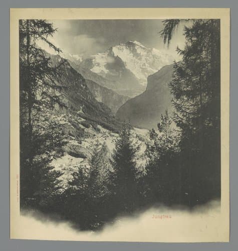 Jungfrau by anonymous; Photoglob & Co.