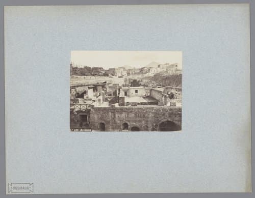 Huizen in Herculaneum by Roberto Rive