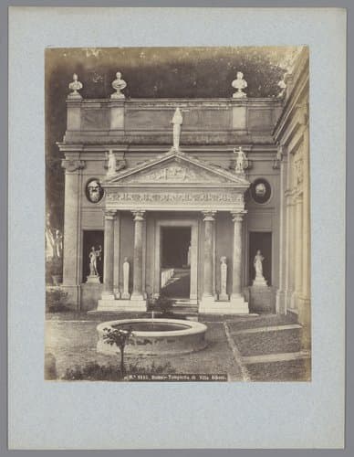 Roma - Tempietto di Villa Albani