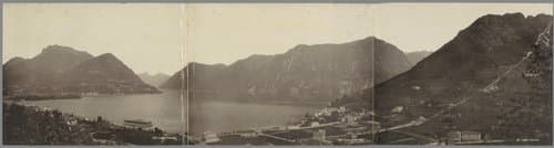 Panorama van Lugano by anonymous; Schröder & Co.