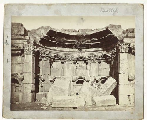 Romeinse ruïne in Baalbek, Libanon