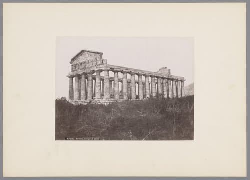 Paestum. Tempio di Cerere