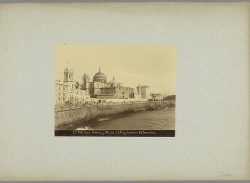 Cadiz, Catedral y Muelle by Josep Esplugas Puig