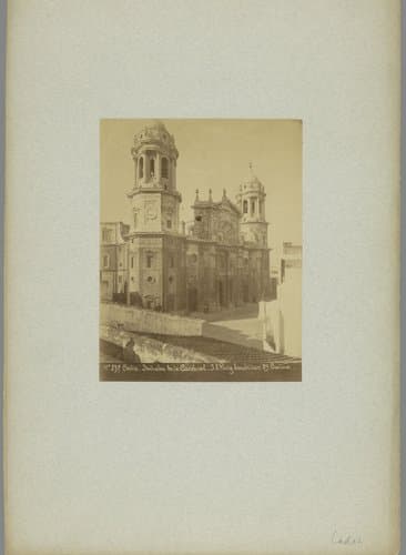Cadiz, fachador de la Catedral by Josep Esplugas Puig