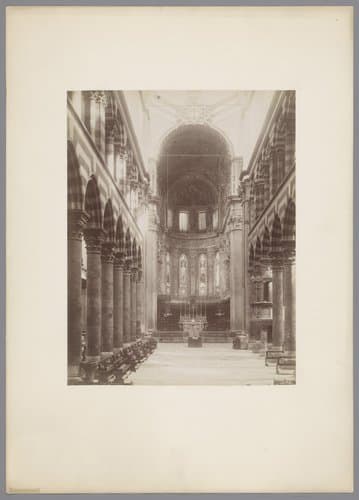 Interieur van de San Lorenzo te Genua, Italië