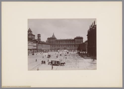 Palazzo Reale: edifizio cominaciato nel 1660 by Giacomo Brogi