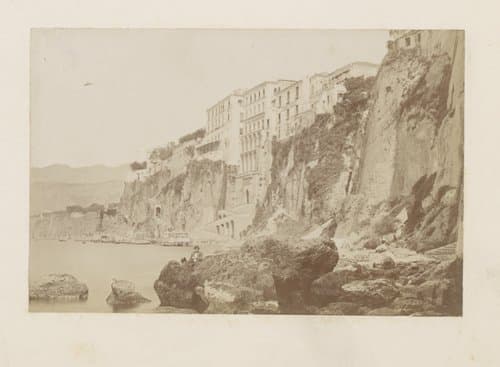 Kust bij Sorrento, Italië by Giorgio Sommer